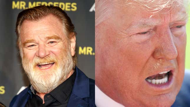 Image for article titled Brendan Gleeson&#39;s playing Trump in a miniseries based on James Comey&#39;s memoir