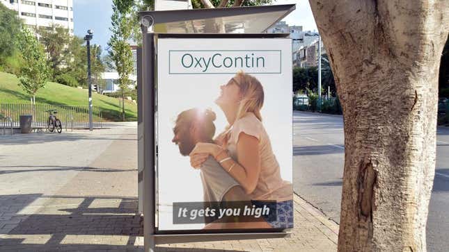 Image for article titled OxyContin Maker Criticized For New ‘It Gets You High’ Campaign