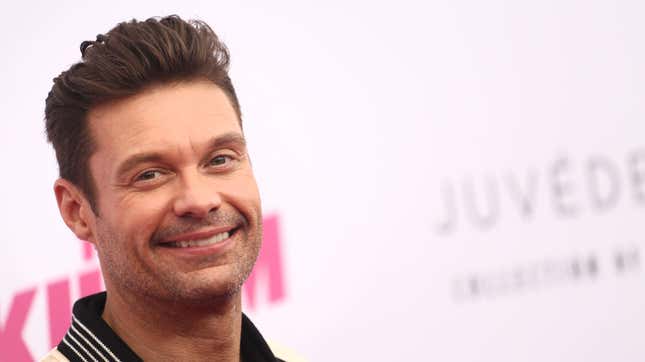 Image for article titled Ryan Seacrest Was Not Famous Enough to Enter More Famous Jennifer Lopez&#39;s 50th Birthday Party