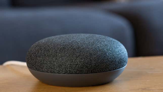 Image for article titled You Can Now &#39;Stereo Pair&#39; Google Home and Google Home Mini Speakers