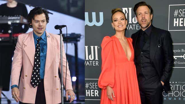 Image for article titled I Refuse To Believe Harry Styles Is a Homewrecker, Sorry Jason Sudeikis!