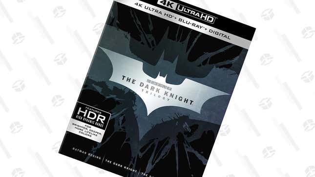 The Dark Knight Trilogy 4K | $43 | Amazon