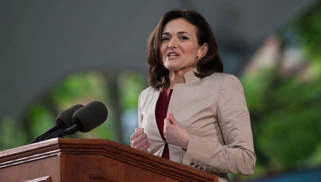Image for article titled Sheryl Sandberg’s MIT Commencement Address Clearly References Personal Data Of Individual Graduating Students