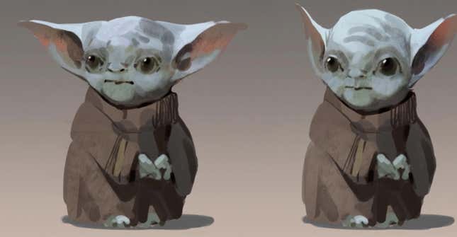 En cierto modo esta versión me recuerda tanto a Yoda como a Jar Jar Binks.