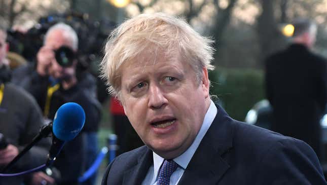 Image for article titled Boris Johnson Worried Anti-Semitism Accusations Against Labour Party Will Hurt Tories’ Hold On Bigot Vote