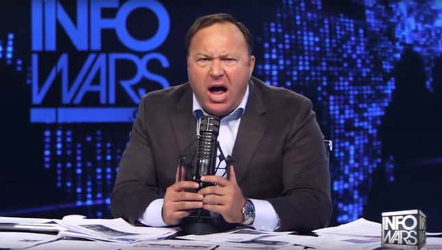 Image for article titled Frothing Alex Jones Claims Sexual Harassment Part Of Worldwide Imbalance In Gender Power Dynamics