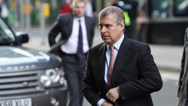 Image for article titled Prince Andrew Was Shocked, Shocked to Find Out About Jeffrey Epstein&#39;s Alleged Sex Trafficking Ring