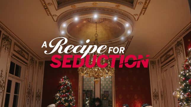 Title card for "A Recipe For Seduction"
