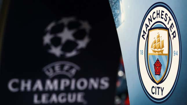 Image for article titled Manchester City Face Champions League Ban For Breaking UEFA&#39;s Dumb Rules