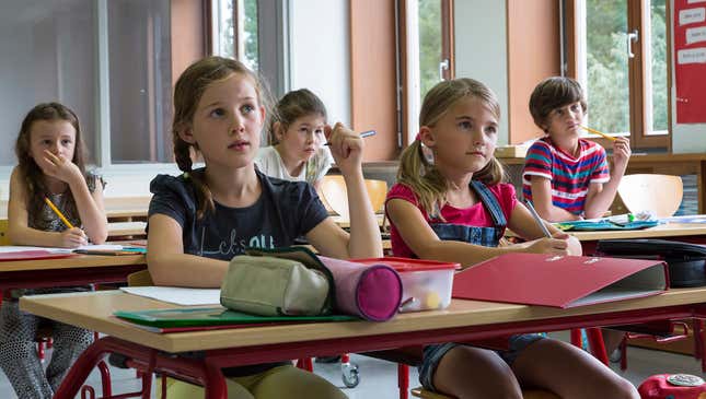 Image for article titled 6th-Graders Feel Kind Of Bad After Seeing How Easy It Was To Make Young Teacher Cry