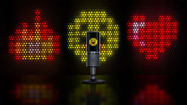 Image for article titled New Streaming Mic Displays Emoticons, Because Why Not