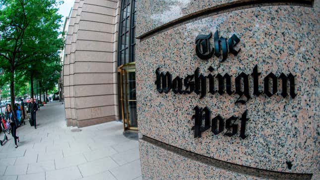 Image for article titled The Washington Post&#39;s Troll Playbook Isn&#39;t Just Outdated, It&#39;s Malicious [UPDATED]