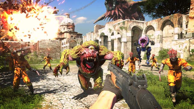 Image for article titled Serious Sam 4 Devs Dropped &#39;Planet Badass&#39; Subtitle Because It Wouldn’t Make Sense In Other Languages