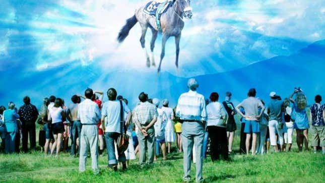 Image for article titled Ghost Of Barbaro Appears To Teach Nation True Meaning Of Barbaro Day