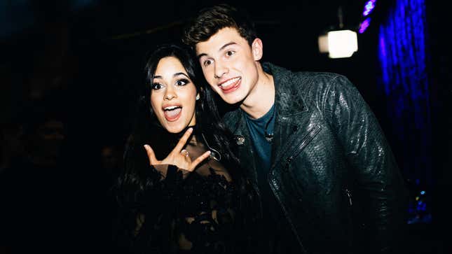 Image for article titled Camila Cabello and Shawn Mendes Are... Dating?