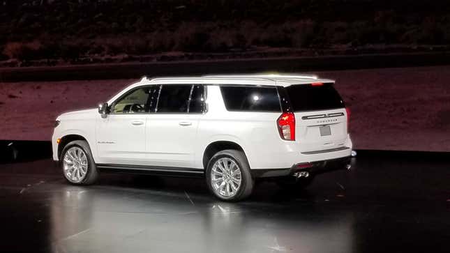 Image for article titled 2021 Chevrolet Suburban And 2021 Chevrolet Tahoe: Here They Are