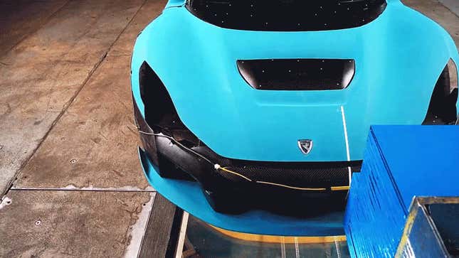 Watch Two Electric Hypercars Get Crash Tested Back To Back