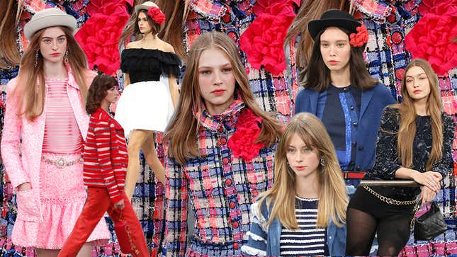 Image for article titled A Runway Crasher Was the Most Interesting Thing at Chanel This Season
