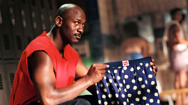 Image for article titled Michael Jordan Fans Commemorate Anniversary Of Remarkable ‘Flu Hanes Commercial’