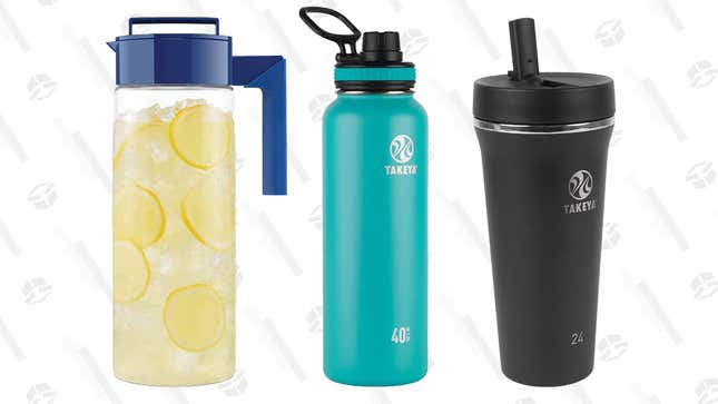 Up To 47% off Takeya Bottles and Pitchers | Amazon Gold Box