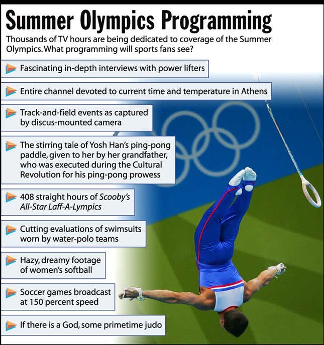 Thousands of TV hours are being dedicated to coverage of the Summer Olympics. What programming will sports fans see?