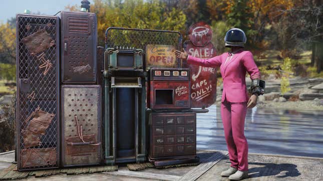 Image for article titled Player-Run Stores Have Made Fallout 76 A Much Nicer Place