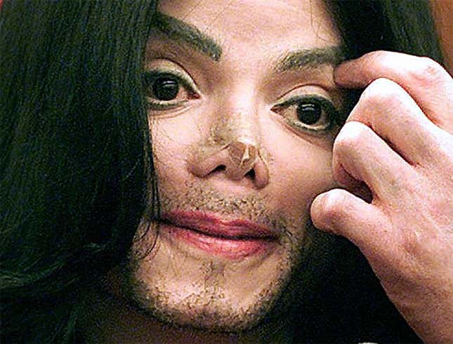 The creature that claims to be Michael Jackson.
