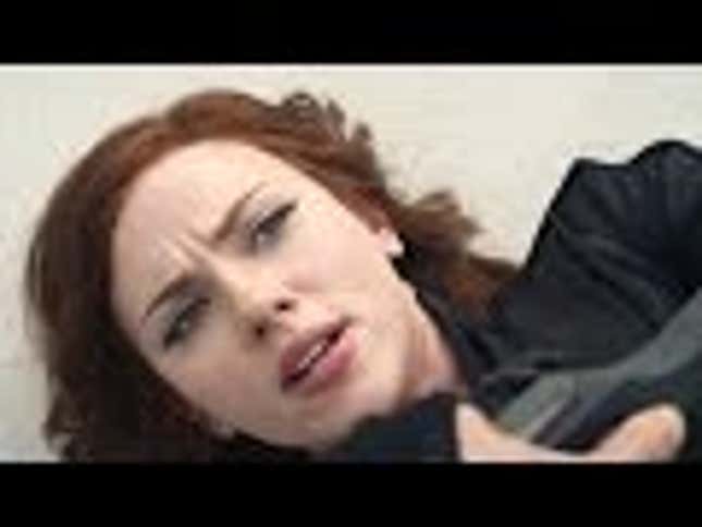 Black Widow, Hawkeye tussle in <i>Captain America: Civil War</i> international trailer