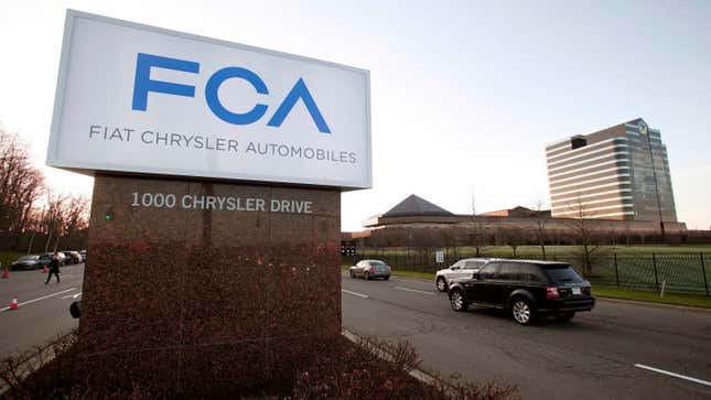 Image for article titled Fiat Chrysler Agrees To Pay $30 Million Fine For UAW Scandal