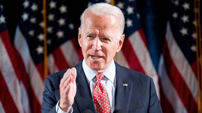 Image for article titled Biden Campaign Fundraising Email Reminds Donors Sexual Assault Allegations Don’t Bury Themselves