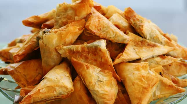 Image for article titled Why limit your triangular Purim pastry to hamantaschen?