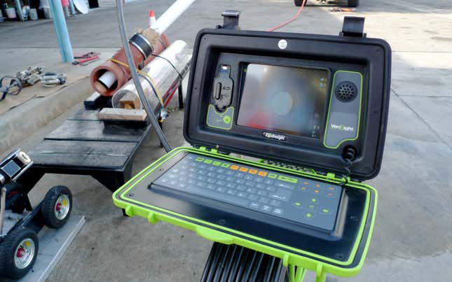 Image for article titled Drain Drones and Hydro-Saws: A Sewer Tour of LA's Underground Tech
