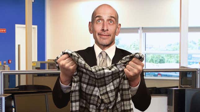 Image for article titled Wild-Eyed Sears CEO Convinced These The Flannel Pajama Pants That Will Turn Everything Around
