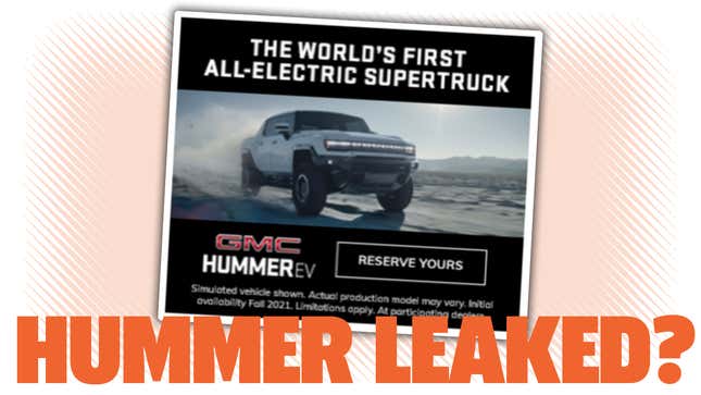 Hummer Leaked Photos