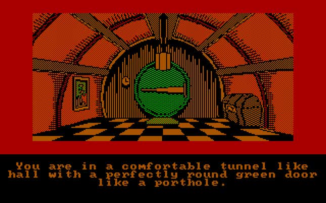 The Hobbit for the IBM PC.