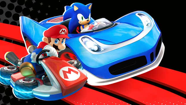 Image for article titled ​Mario Kart 8 vs. Sonic Racing: The Comparison We Had To Make