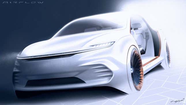 Image for article titled Fiat Chrysler Is Bringing Back The Airflow Name For Its 2020 CES Concept