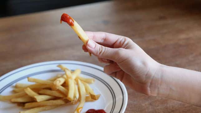 Image for article titled Addition Of Ketchup Factored Into Calculation Of French Fry’s Final Temperature