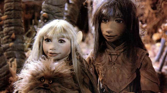 Kira and Jen in The Dark Crystal.
