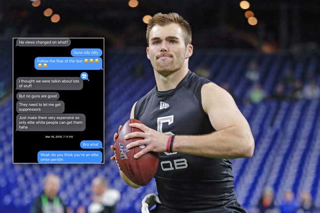 Buffalo Bills rookie QB Jake Fromm apologizes for 'elite white