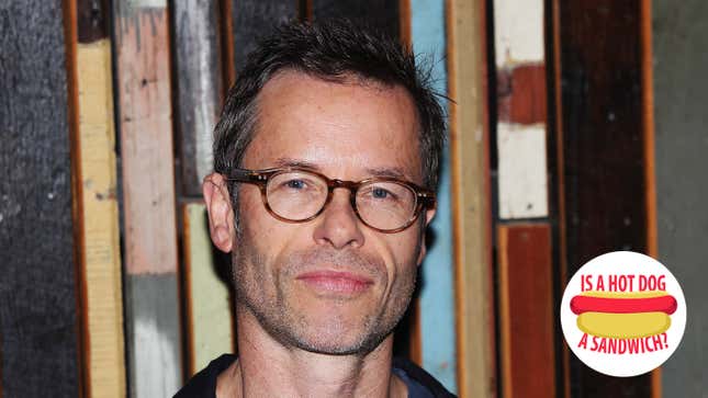 Image for article titled Hey Guy Pearce, is a hot dog a sandwich?