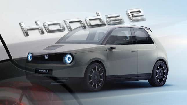 Image for article titled Honda Efficiently Names Its New Electric Car with Just One Letter