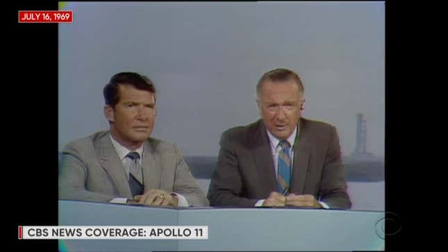 Image for article titled CBS News is Livestreaming the Original Apollo 11 Launch Broadcast in Real Time Right Now