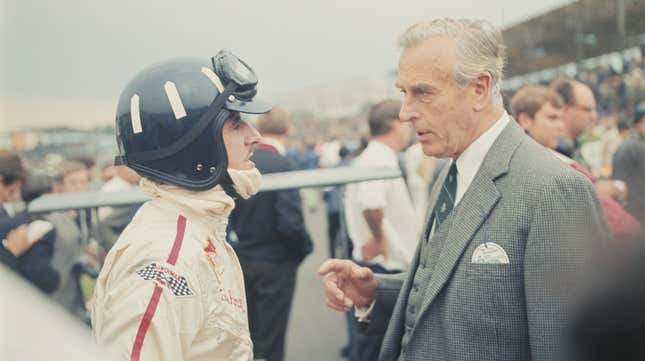 Image for article titled Let F1 Legend Graham Hill Talk You Through Setting Up A Race Car In 1964