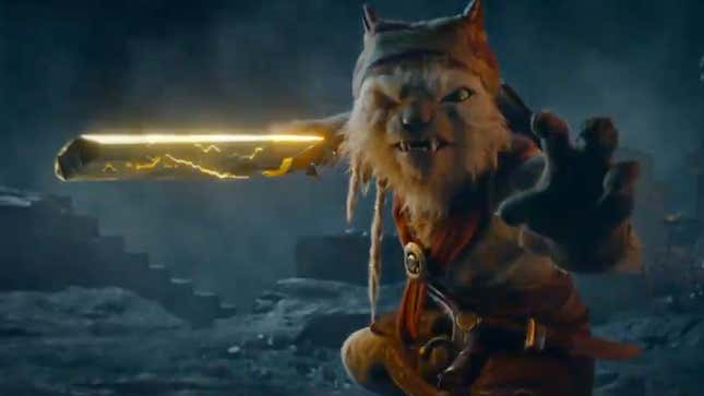 Kitty’s got claws...and also a lightning sword.
