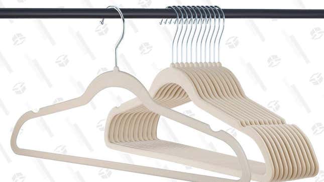 Home-It 50-Pack Velvet Hangers | $18 | Amazon
