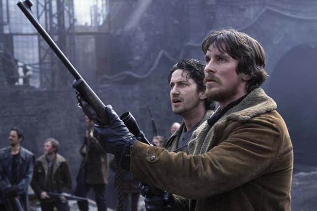 Gerard Butler and Bale.