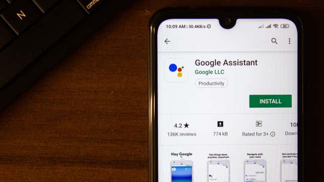Image for article titled Why Google Assistant Looks Smaller on Your Older Pixel Phone
