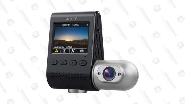 AUKEY Dual Dash Cam | $105 | Amazon | Use code NVWTVVQ2 