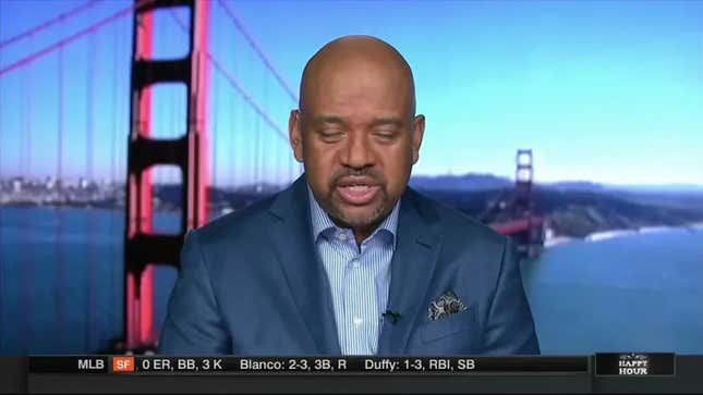 Image for article titled Michael Wilbon Will Not Pardon Golf Reruns Being Interrupted For Tornado Warnings